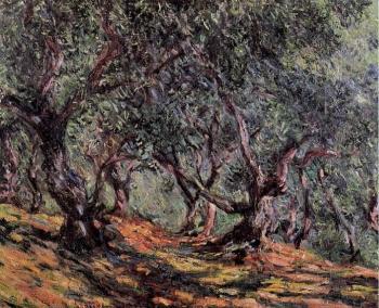 尅勞德 莫奈 Olive Trees in Bordighera